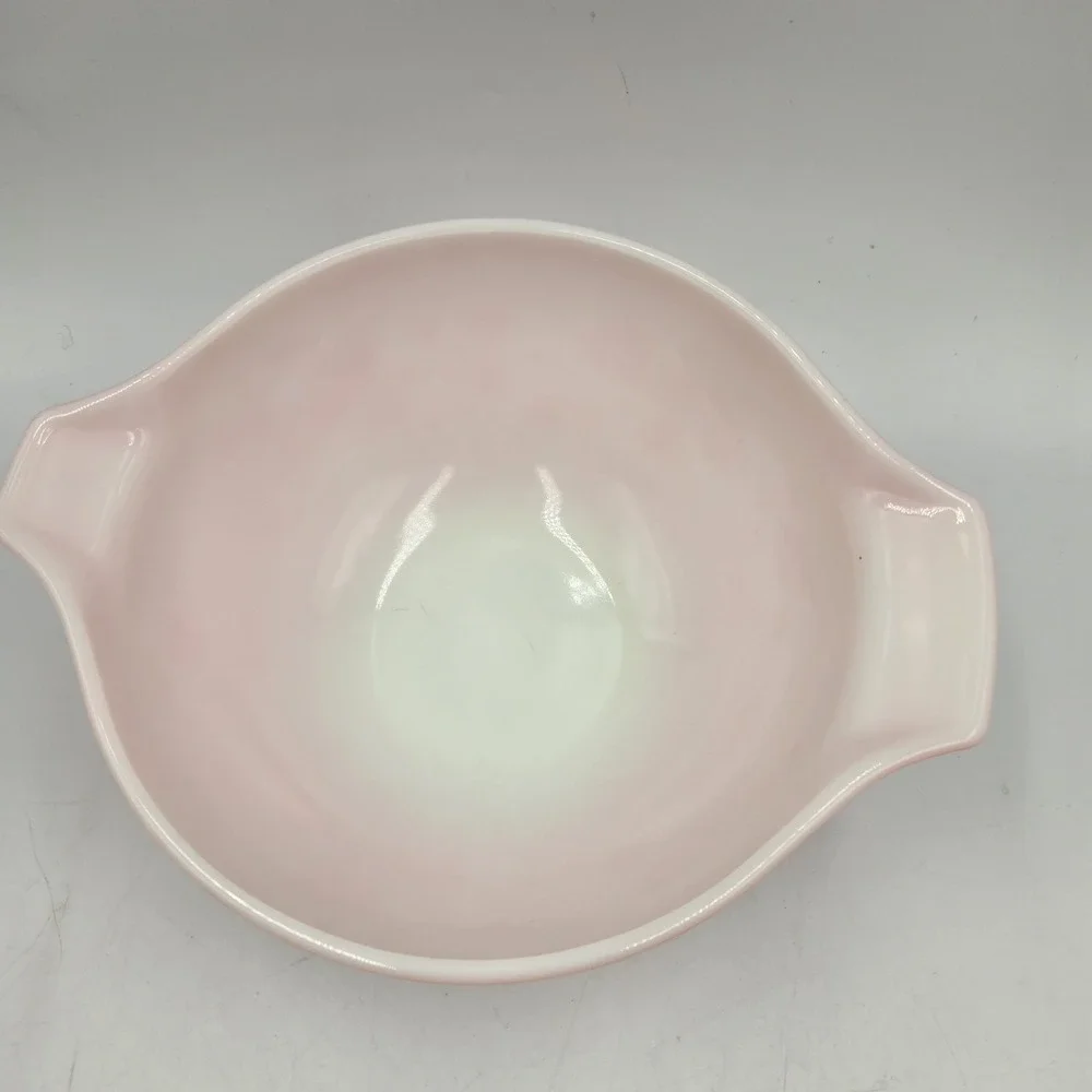 Vintage Pyrex Pink Gooseberry 442 Cinderella Nesting Bowl 1 1/2 Quart Slght Fade